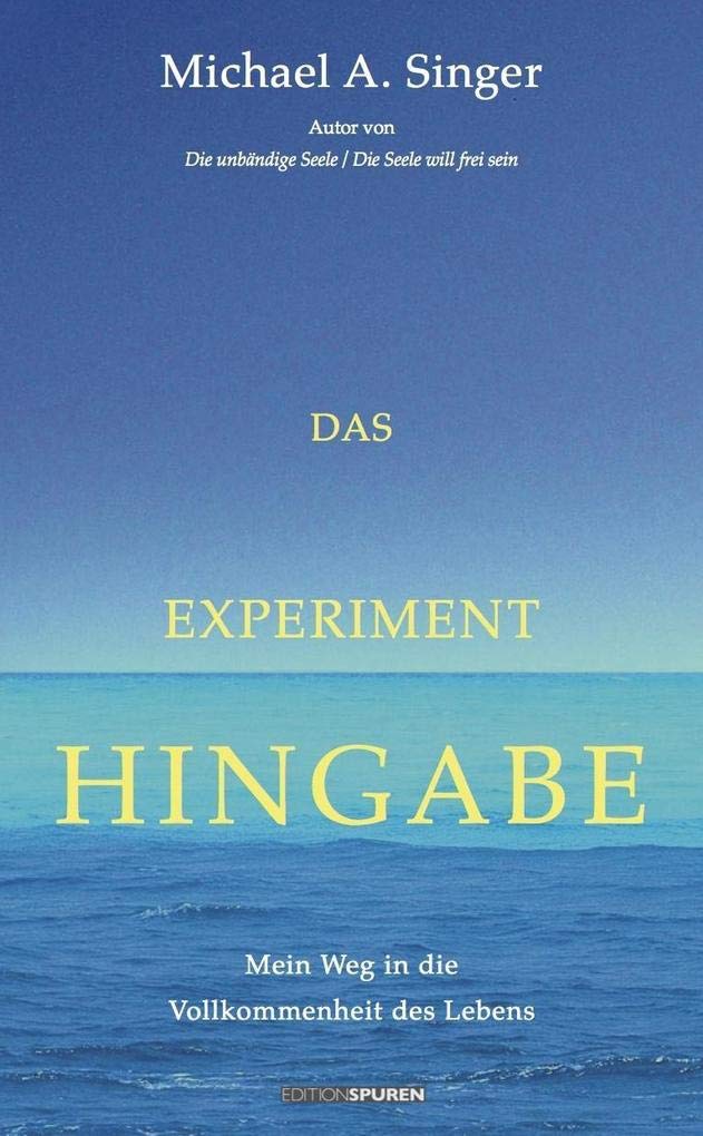 Buchcover: Das Experiment Hingabe von Michael A. Singer